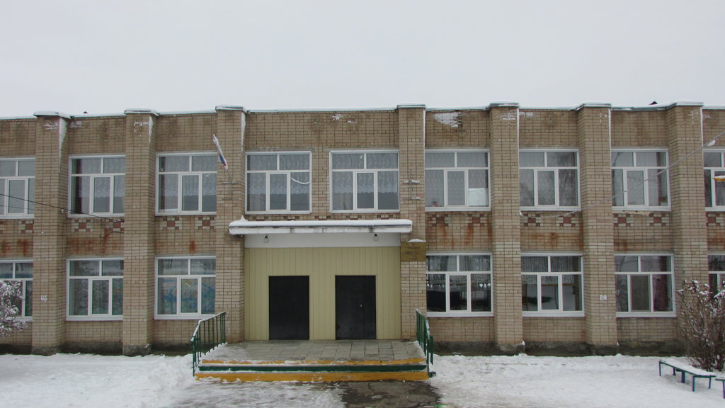 Здание Воскресенской средней школы ( современное фото)