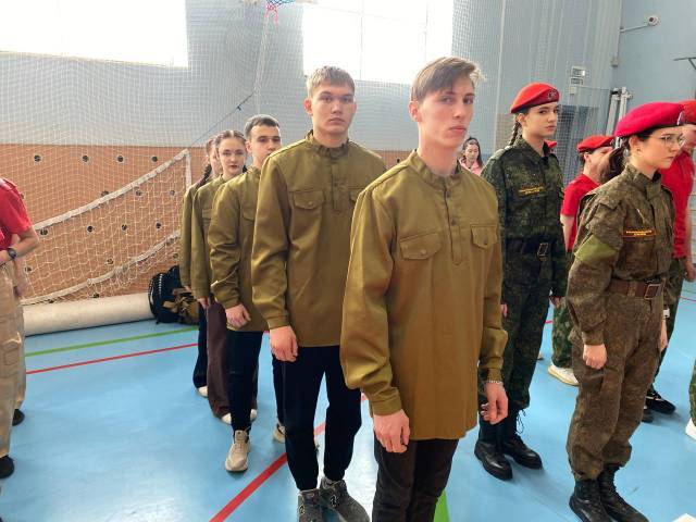 Военно-спортивное многоборье.
