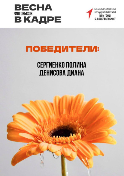 Весна в кадре.