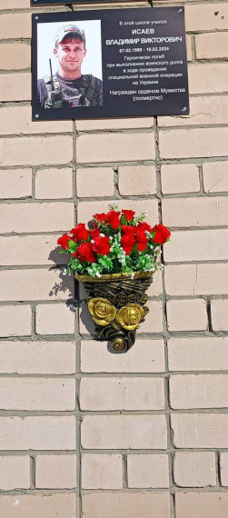 Открытие Мемориальной доски.